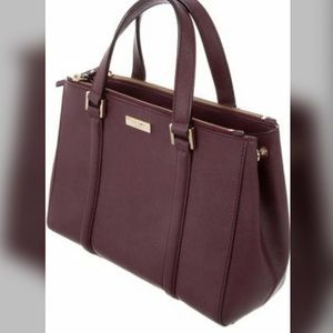 Kate Spade Newberry Lane Loden satchel.